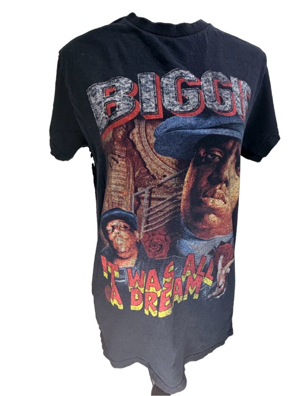 Official Notorious BIG/Biggie Smalls 90s Hiphop vintage tshirt, size S